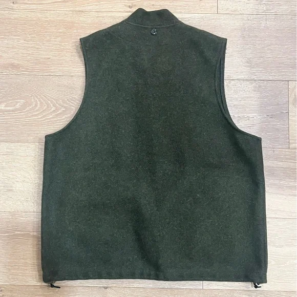 Filson Wool Vest Liner in Forest Green - Picture 8 of 10